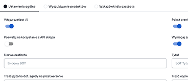 Zaawansowane ustawienia